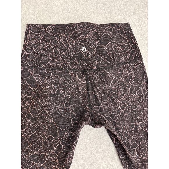 Lululemon Full Length Lacescape Spanish Rose Align Leggings in Size 6 - Picture 12 of 12
